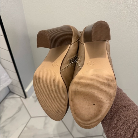 Light Brown Booties - Picture 5 of 5